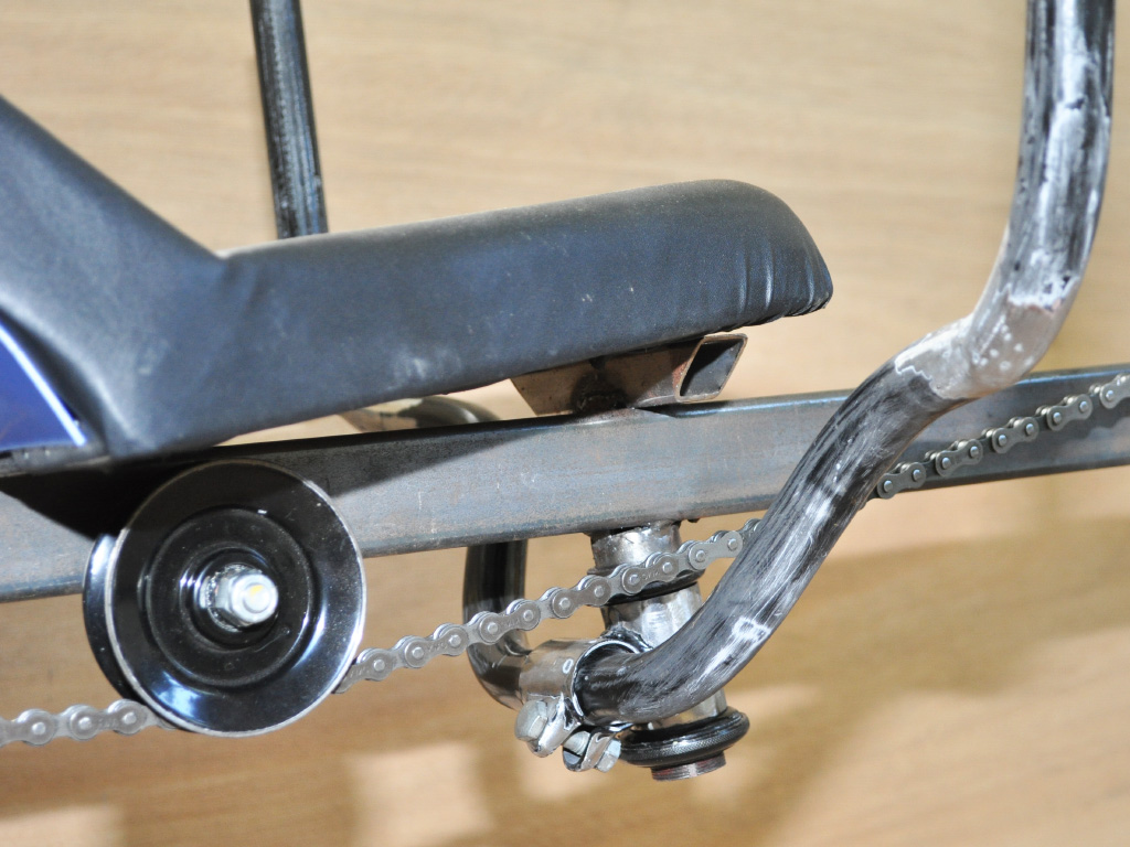 TimberWolf Recumbent Trike - under seat steering